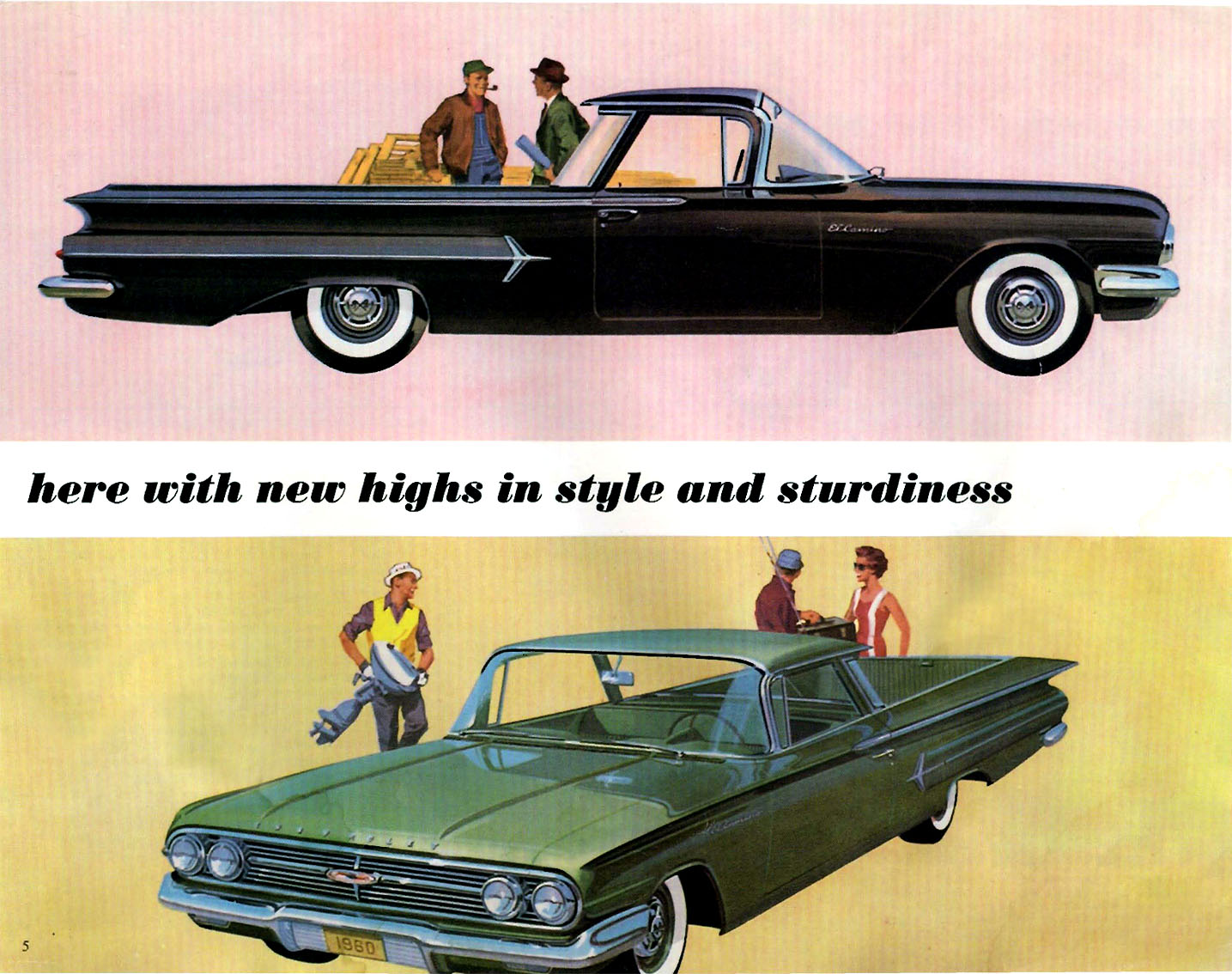 1960 Chevrolet El Camino Brochure Page 6